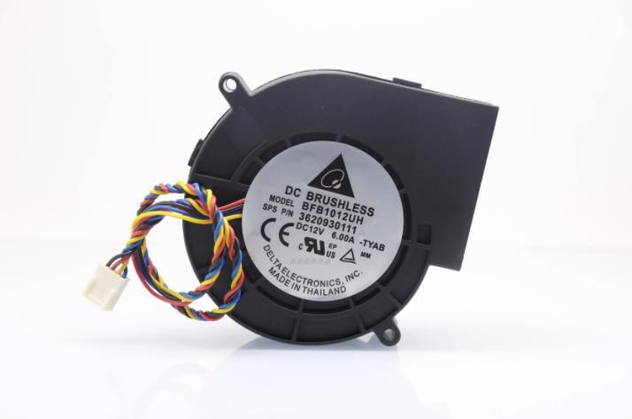 1PC Delta  BFB1012UH 12V  6A high-power Turbine Drum Cooling Fan