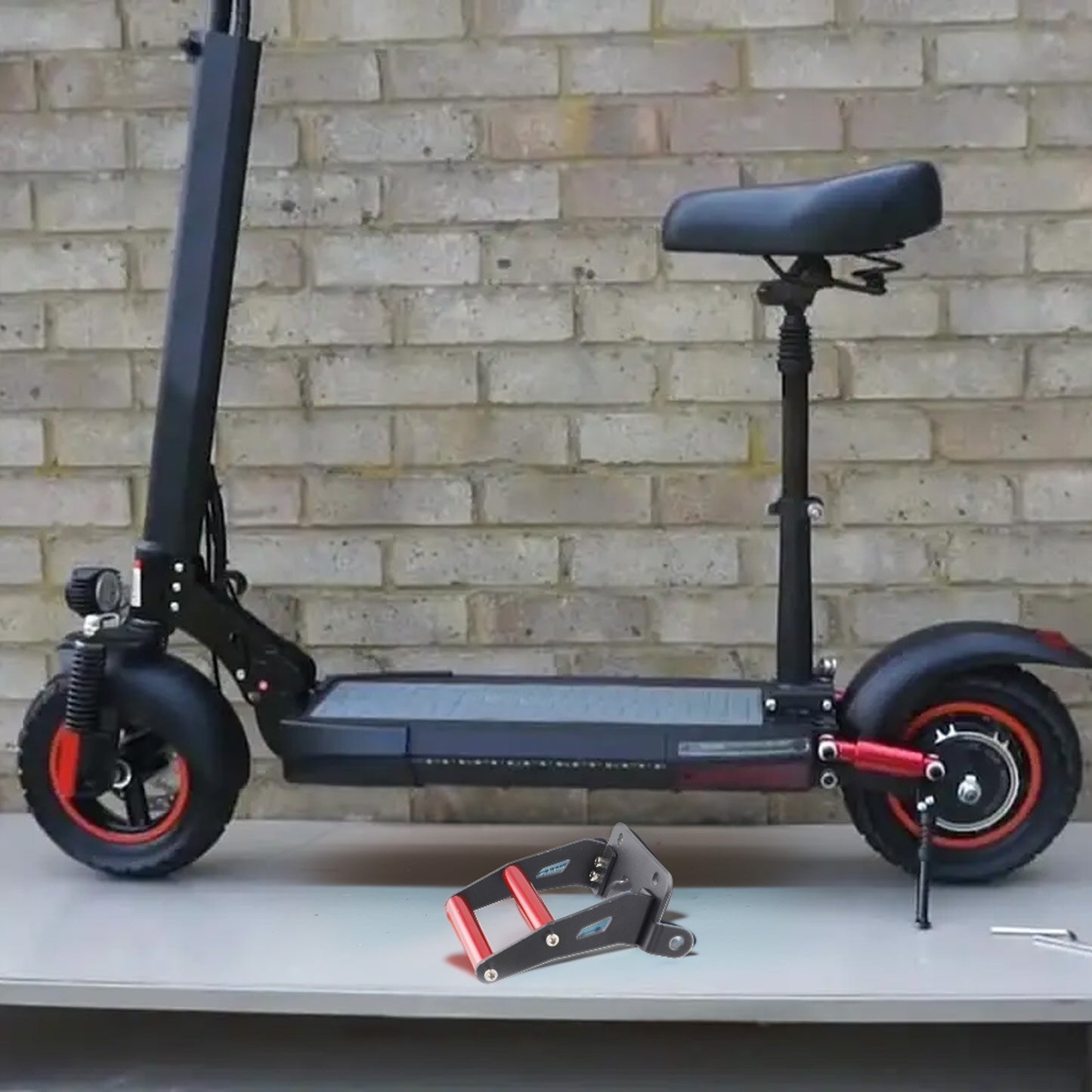 Elevate Your Scooter Performance with Aluminum Alloy Rear Foot Support