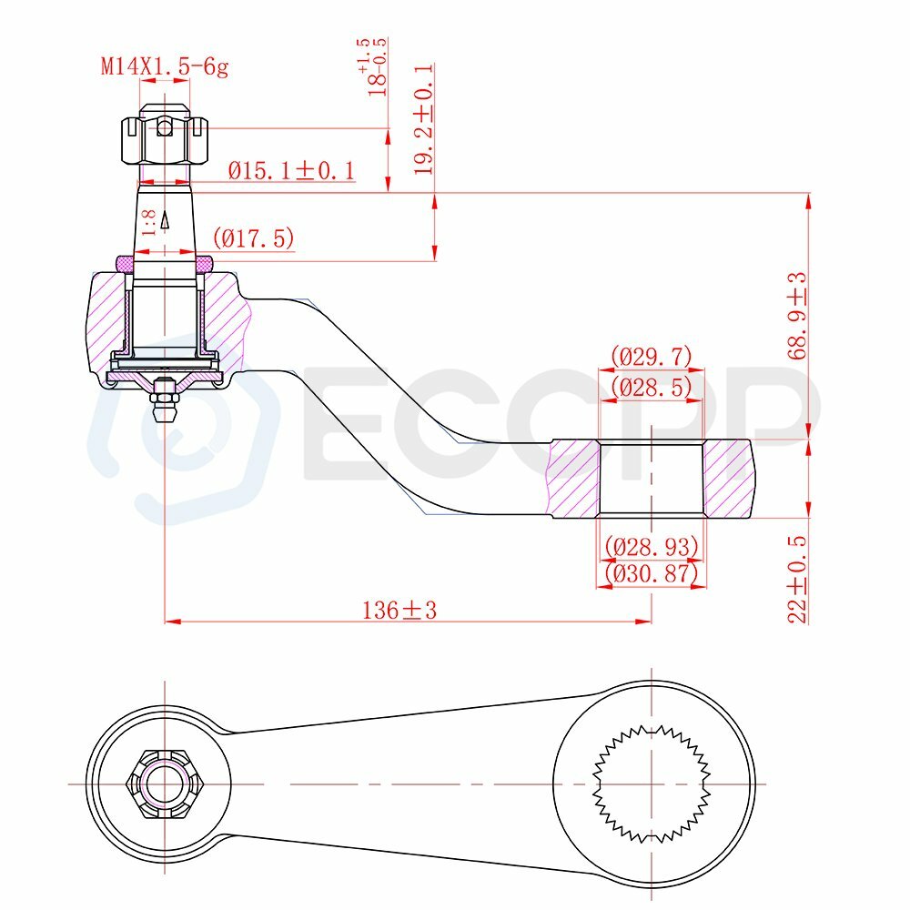 8set Front Sway Bars Tie Rods Pitman Idler Arm Fits 2001-06 GMC Yukon XL 1500