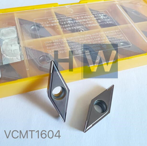 Box/10Pcs CNC Blade VCMT160404 VP15TF Diamond Stainless Steel Blade