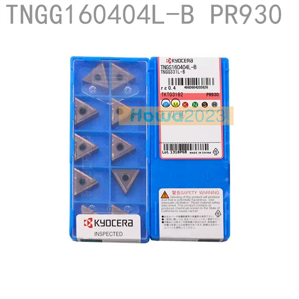 10Pcs/box Kyocera TNGG160404L-B PR930 TNGG331L-B CNCBlade Carbide Insert