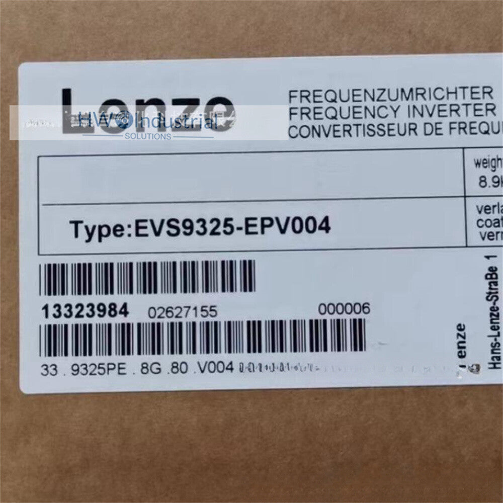 1/Piece LENZE Inverter EVS9325-EPV004 EVS9325EPV004 Frequency Converter Drive
