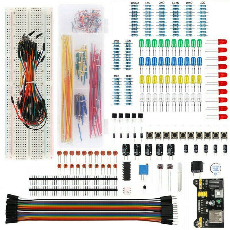 Electronic Component Buzzer 374pcs For Arduino Assortment  Portable