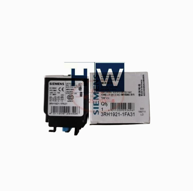 1Pc  SIE-MENS Contactor Auxiliary Contact Switch  3RH1921-1FA31   3NO 1NC