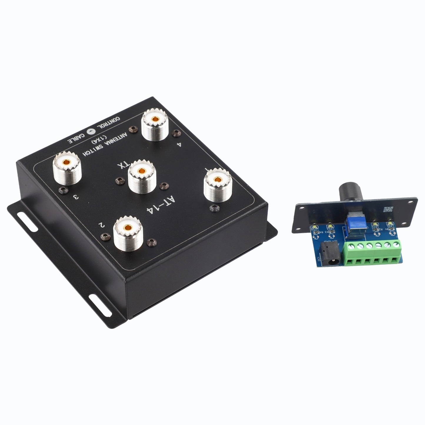4 Way Coaxial Antenna Switch 1 8 60MHz with Low Loss Signal Technology