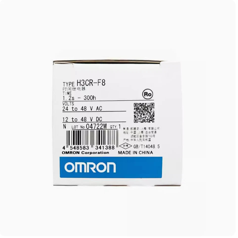 1Pcs  OMRON H3CR-F8 Twin Timer H3CR-F8 AC24-48/DC12-48 Fast delivery #P