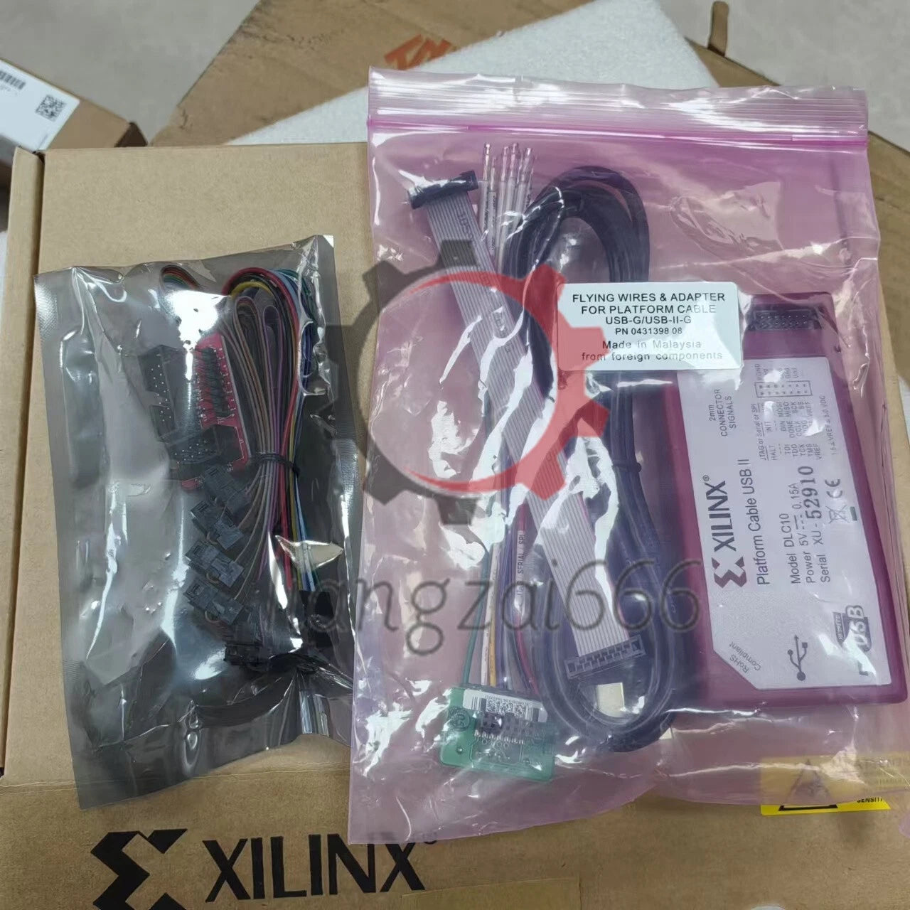 XILINX DLC10 Platform Cable USB II HW-USB-II-G Free shipping #P