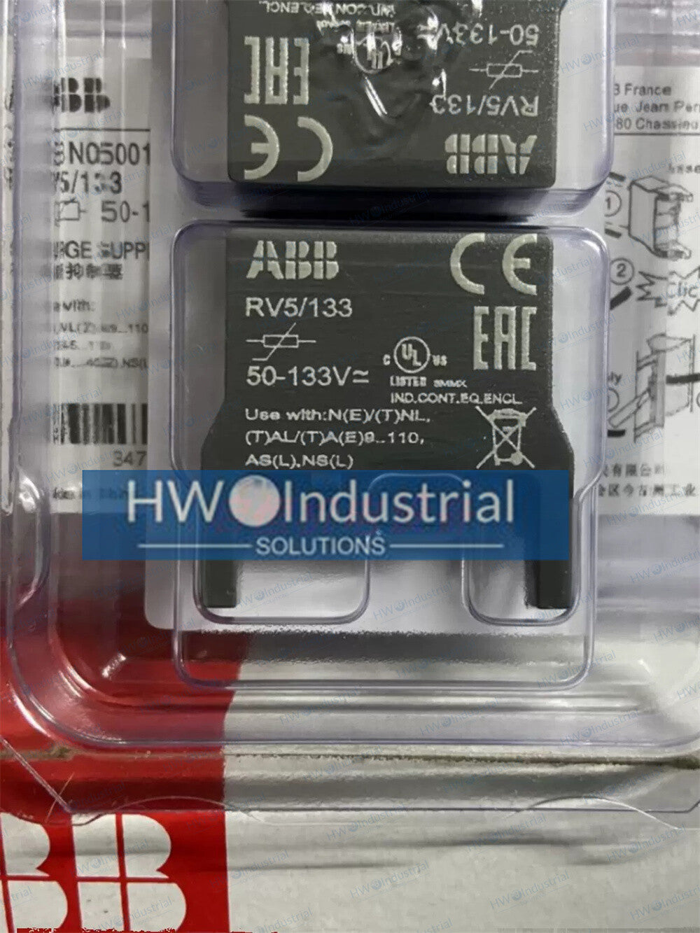 2/Pieces ABB Surge Suppressor RV5/133 50-133V AC/DC 1SBN050010R1001