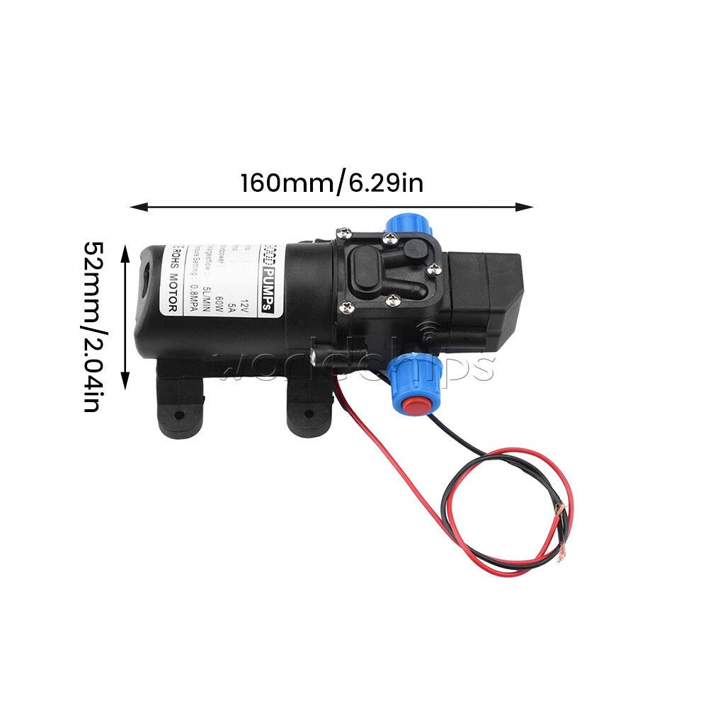 Automatic Flow Switch DC12V Auto Diaphragm Water Pump Small Self Priming Pumps