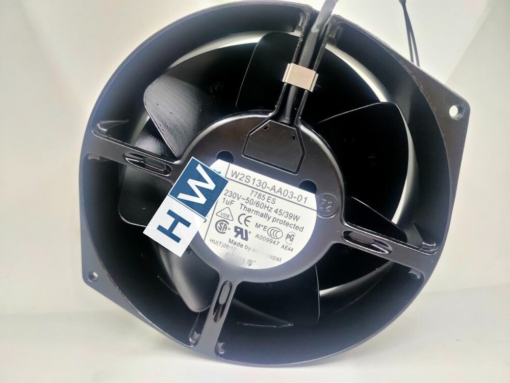 1/piece  W2S130-AA03-01 230V 45/39W All Metal Axial Flow Cooling Fan
