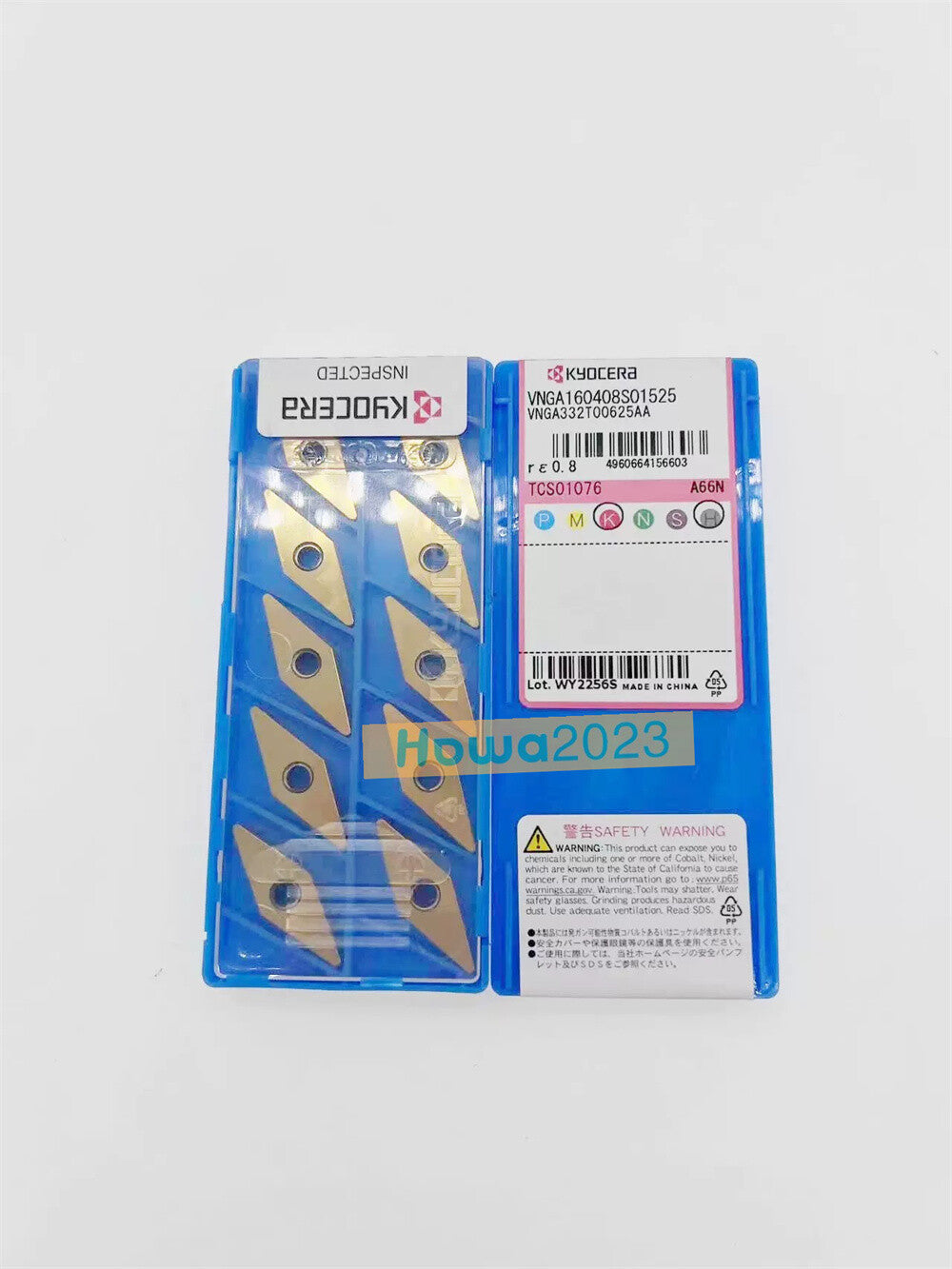 10Pcs/BOX KYOCERA VNGA160408S01525 A66N VNGA332T00625AA Blade Carbide Inserts