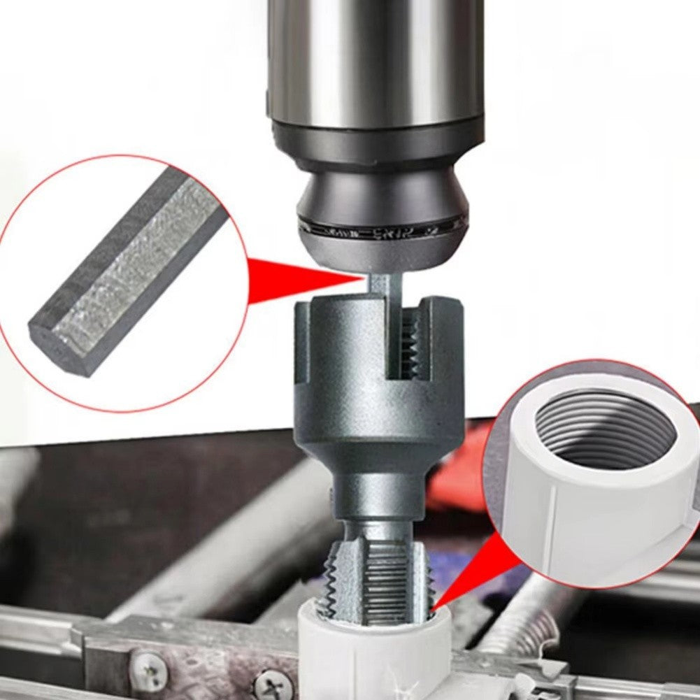 Pipe Threading Repair Tool Kit with Extraction Function for Various Pipe Types