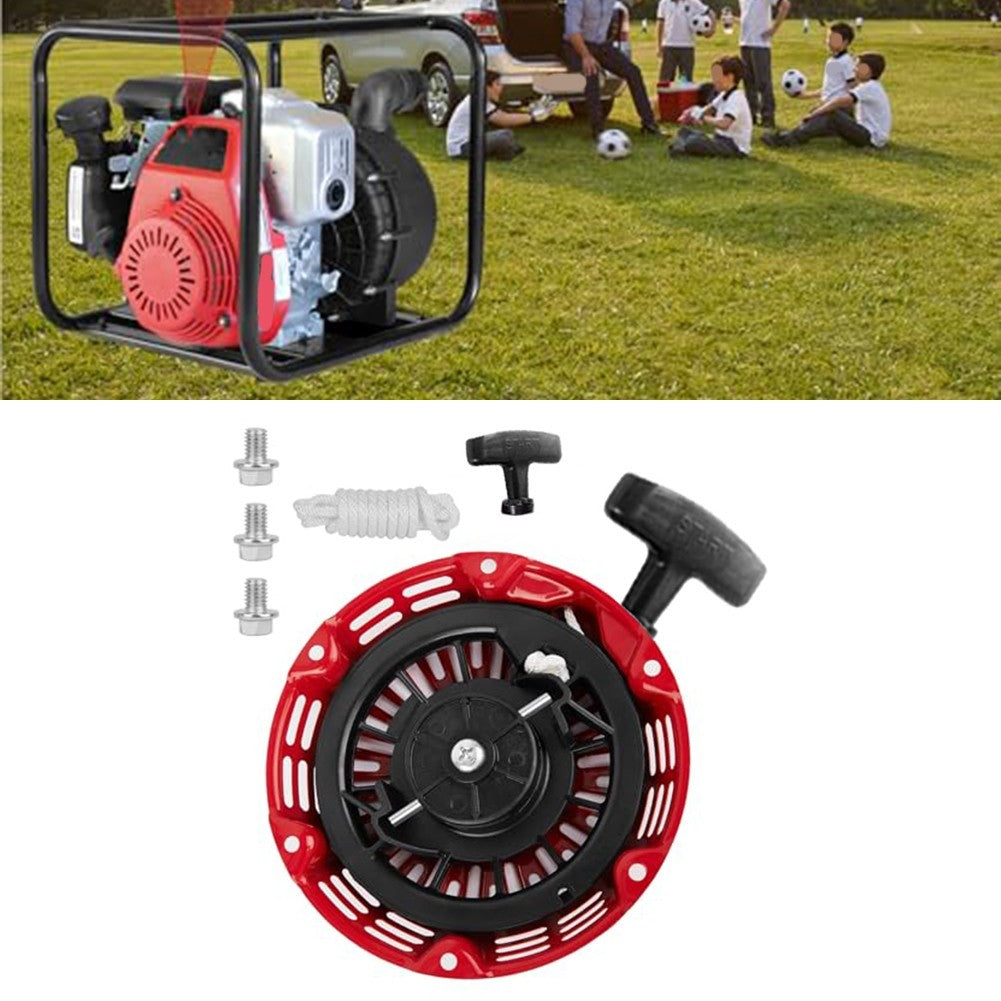 The Recoil Starter for Honda For GX140 For GX200 Engines with Installation Kit