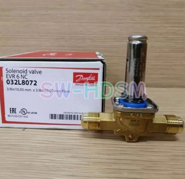 1PCS  for Danfoss EVR 6 NC 032L8072 Solenoid Valve Freight Free