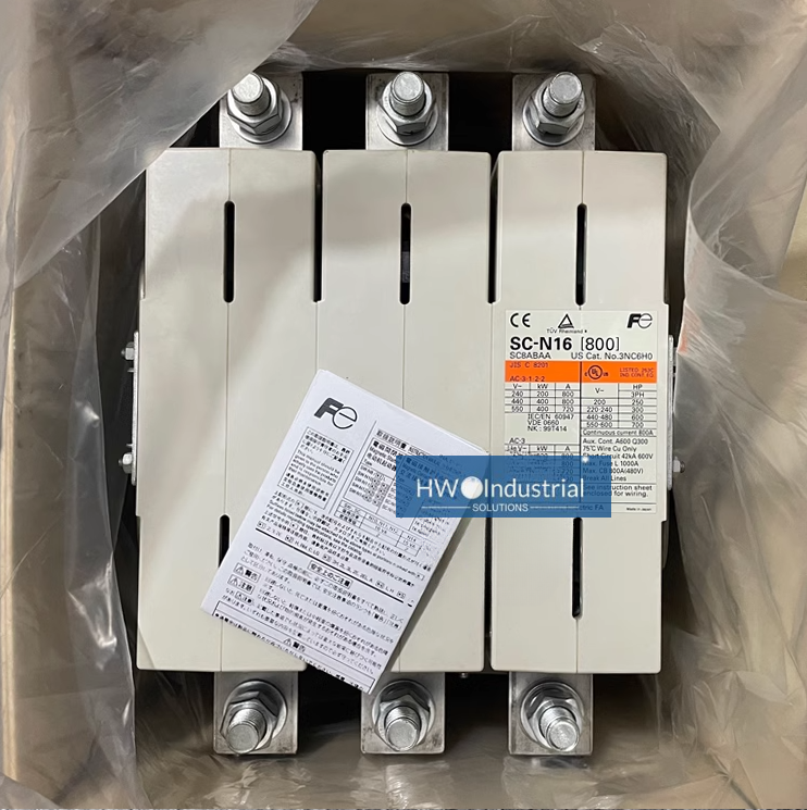 Fuji SC-N16 AC contactor AC 110V SC-N16(800) 2NO 2NC Free ping