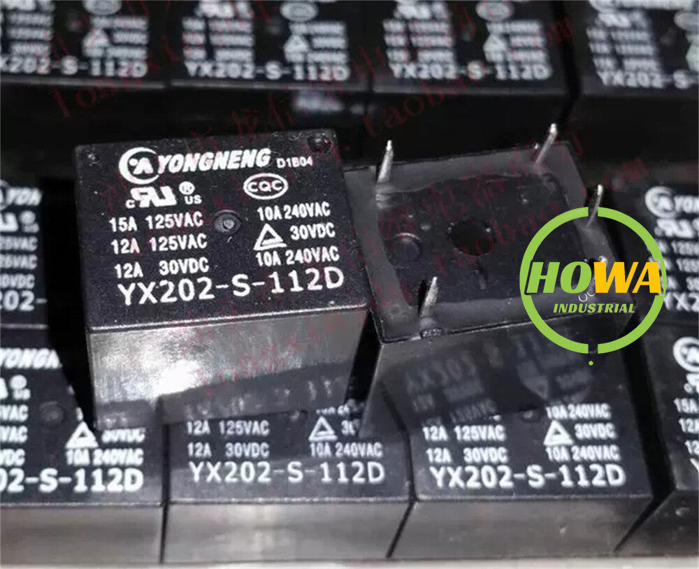 10/pieces  YONGTENG Power Relay 5-pin YX202-S-112D 12VDC Group Conversion