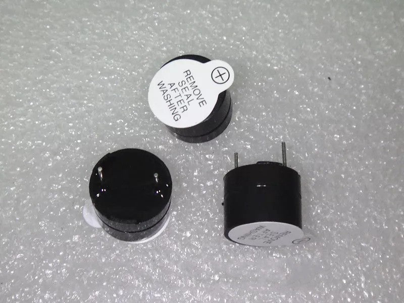 100PCS 12V Active Buzzer Magnetic Long Continous Beep Tone Alarm Ringer 12MM