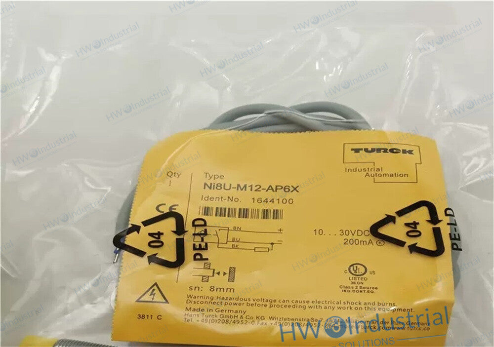 1/Piece  Ni8U-M12-AP6X  Turck Proximity Switch Sensor