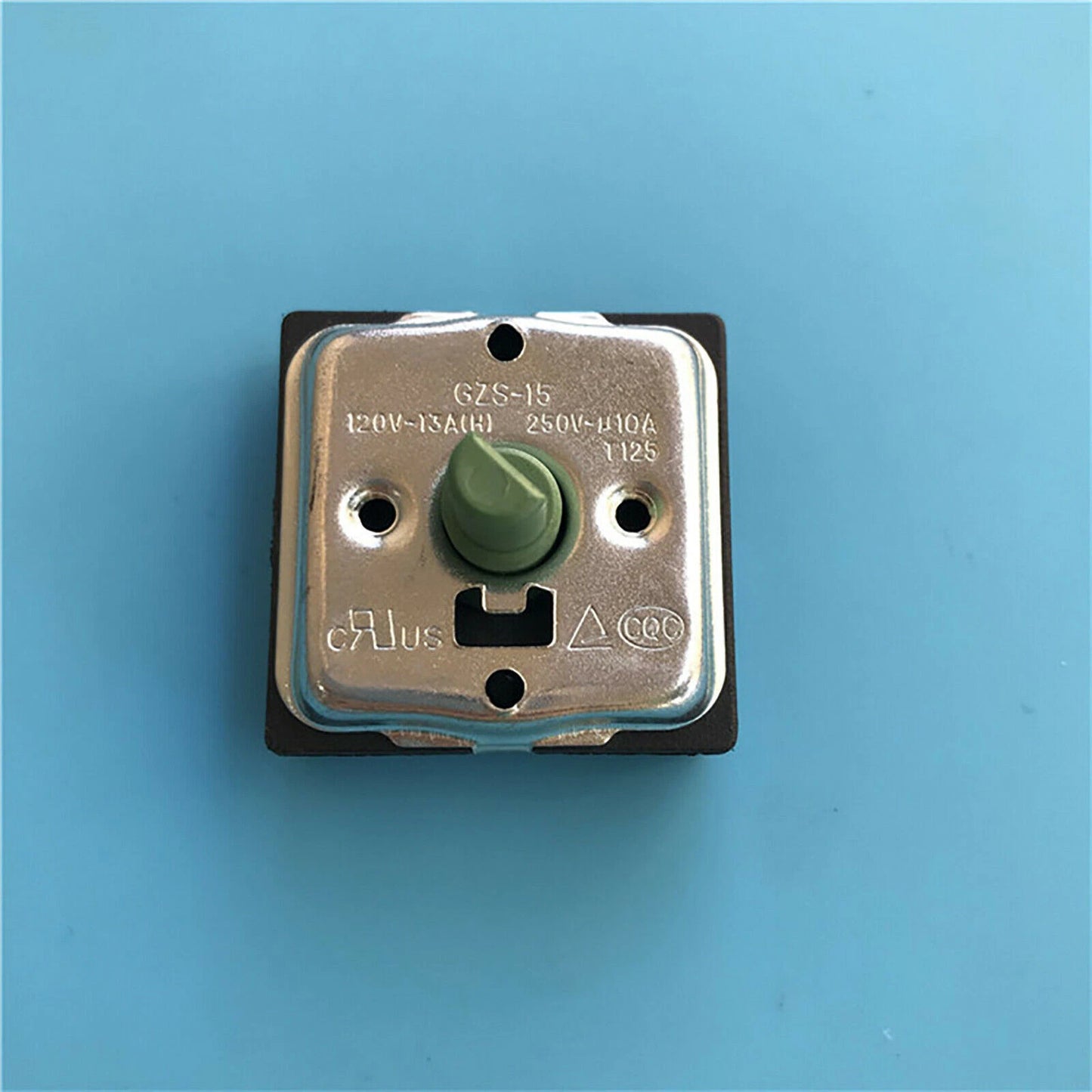 YONG JIANG GZS-15 4-position 3-gear 10A Electric Heater Green Rotary Switch