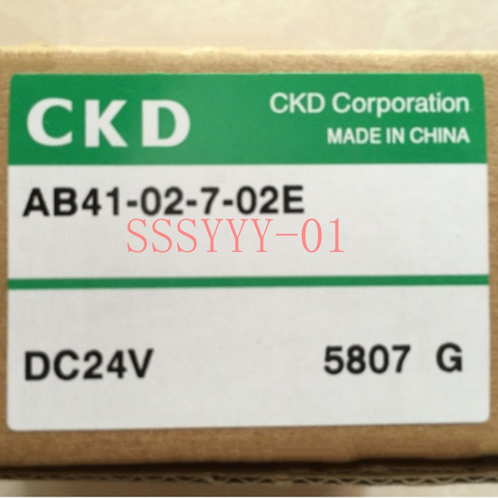 1PCS For CKD AB41-02-7-02E DC24V  solenoid valve Free Shipping