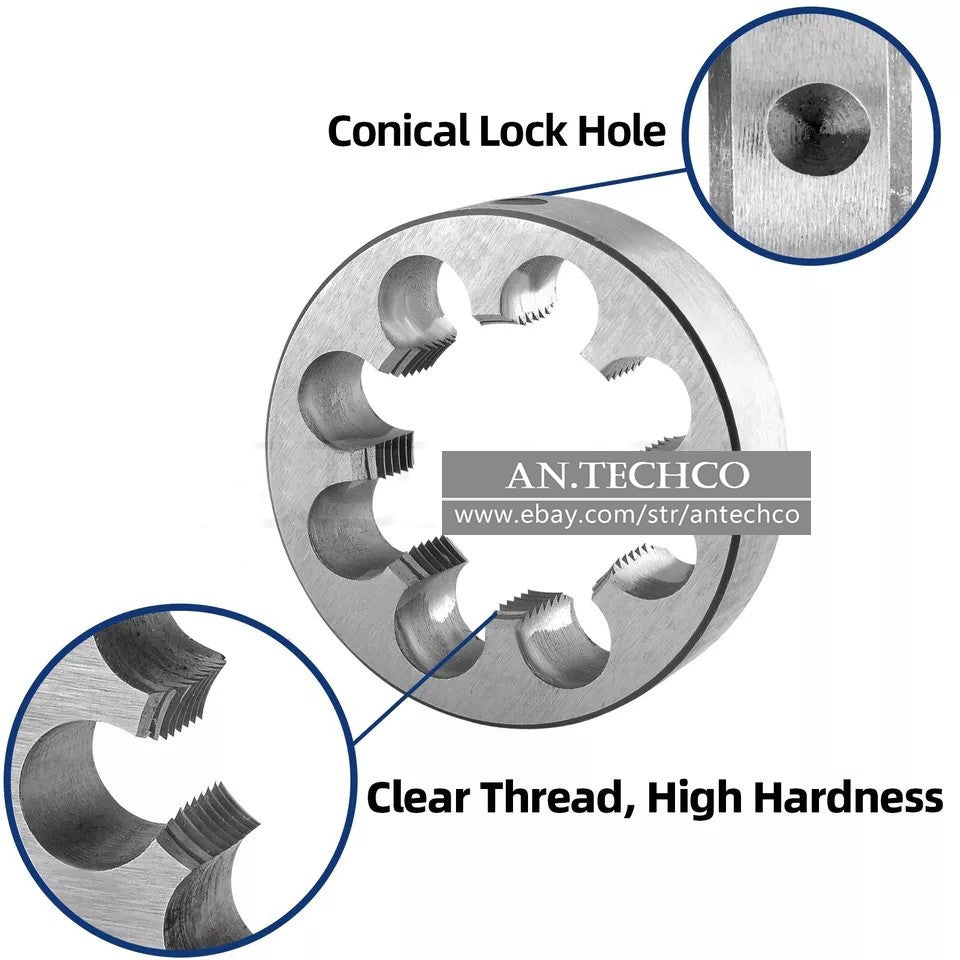 M40 X 1.5 Thread Die Right Hand, M40x1.5 Metric Round Threading Die