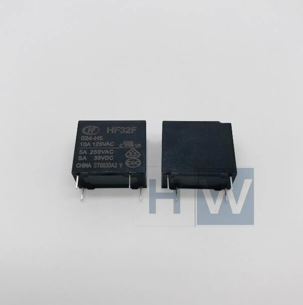 10Pcs  Hongfa Relay HF32F-024-HS HF32F-024-HS3 5A250VAC Normally Open 4-pin