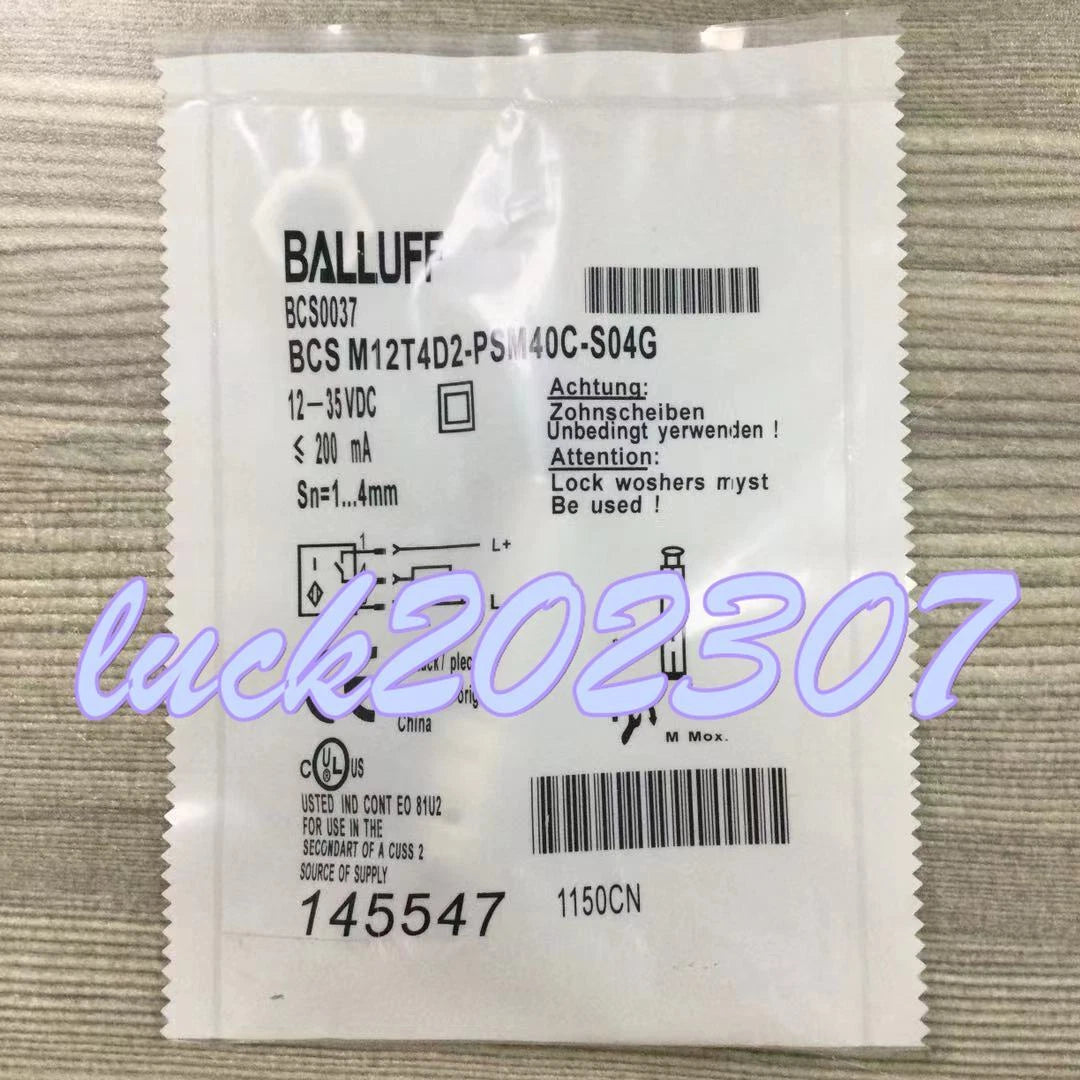 1PC  BCS0037 BCS M12T4D2-PSM40C-S04G sensor #YT #P