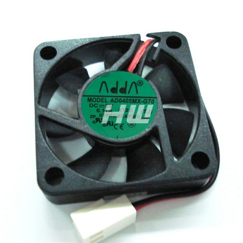 ADDA AD0405MX-G70(XT1) Axial Fan Hypro Bearing 5 VDC 40 x 40 x 10mm 2Pin