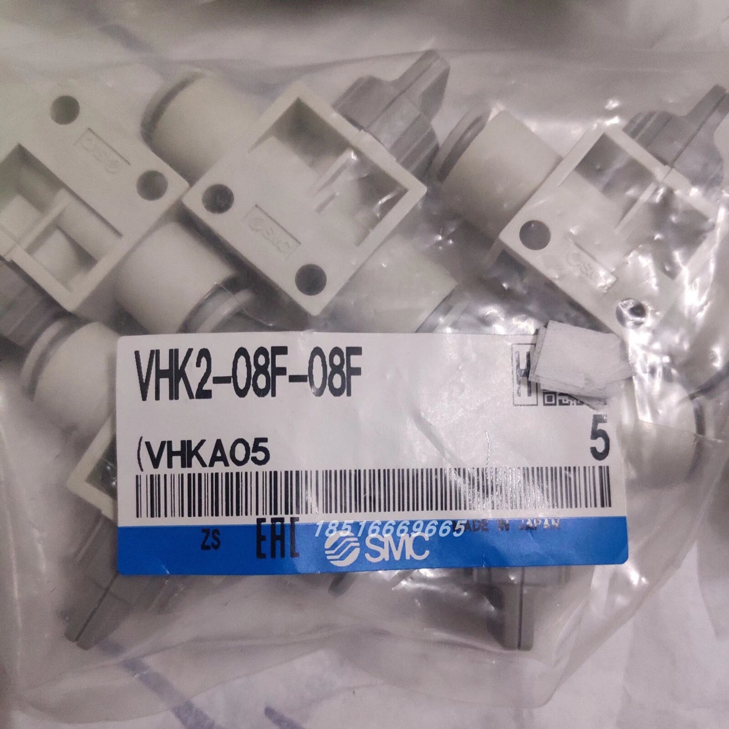 5pcs  smc VHK2-08F-08F Hand-operated Valves Free ship #YP1 #P