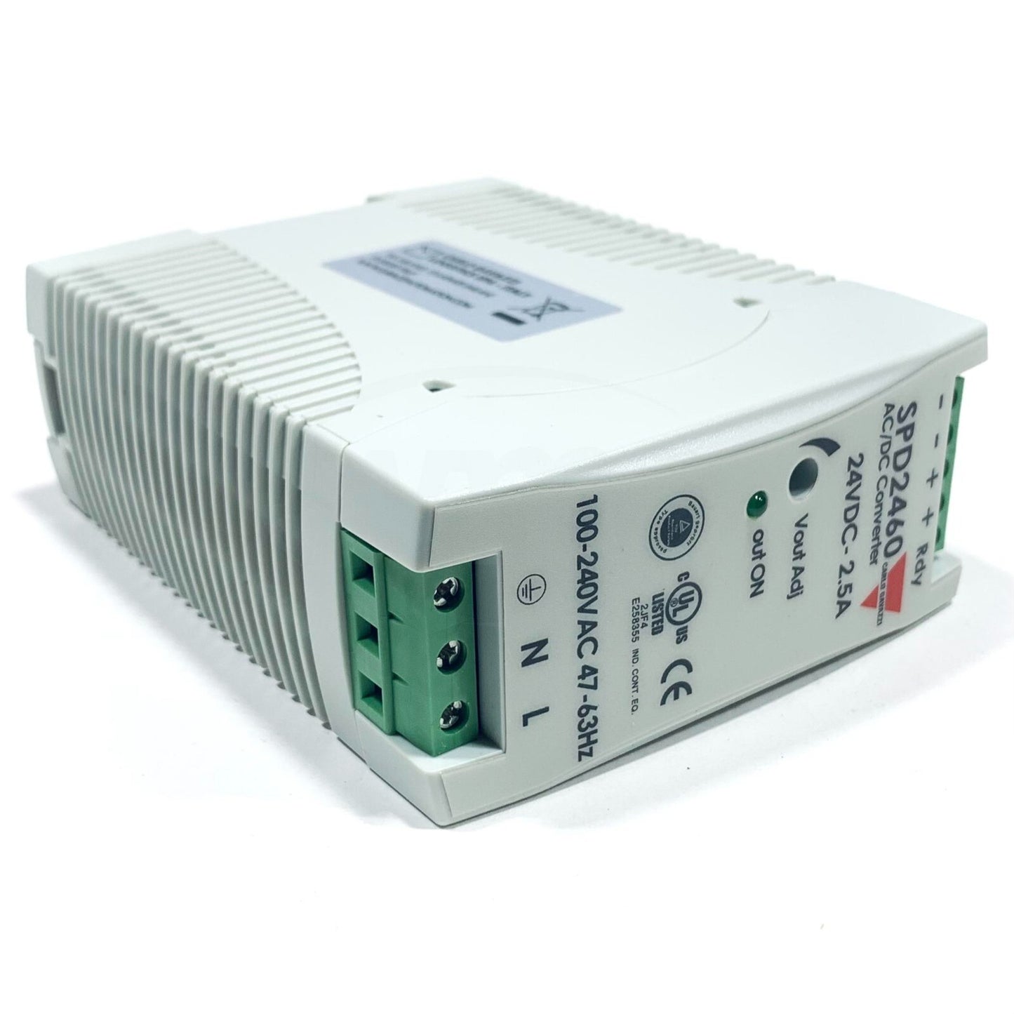 1PC  SPD24601 Carlo Gavazzi Switching Power Supply 24VDC 2.5A 90/265VAC