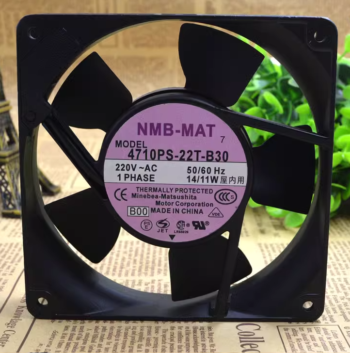 NMB 4710PS-22T-B30 119*119*25MM AC220V 14/11W 220V 50/60HZ fan insert type