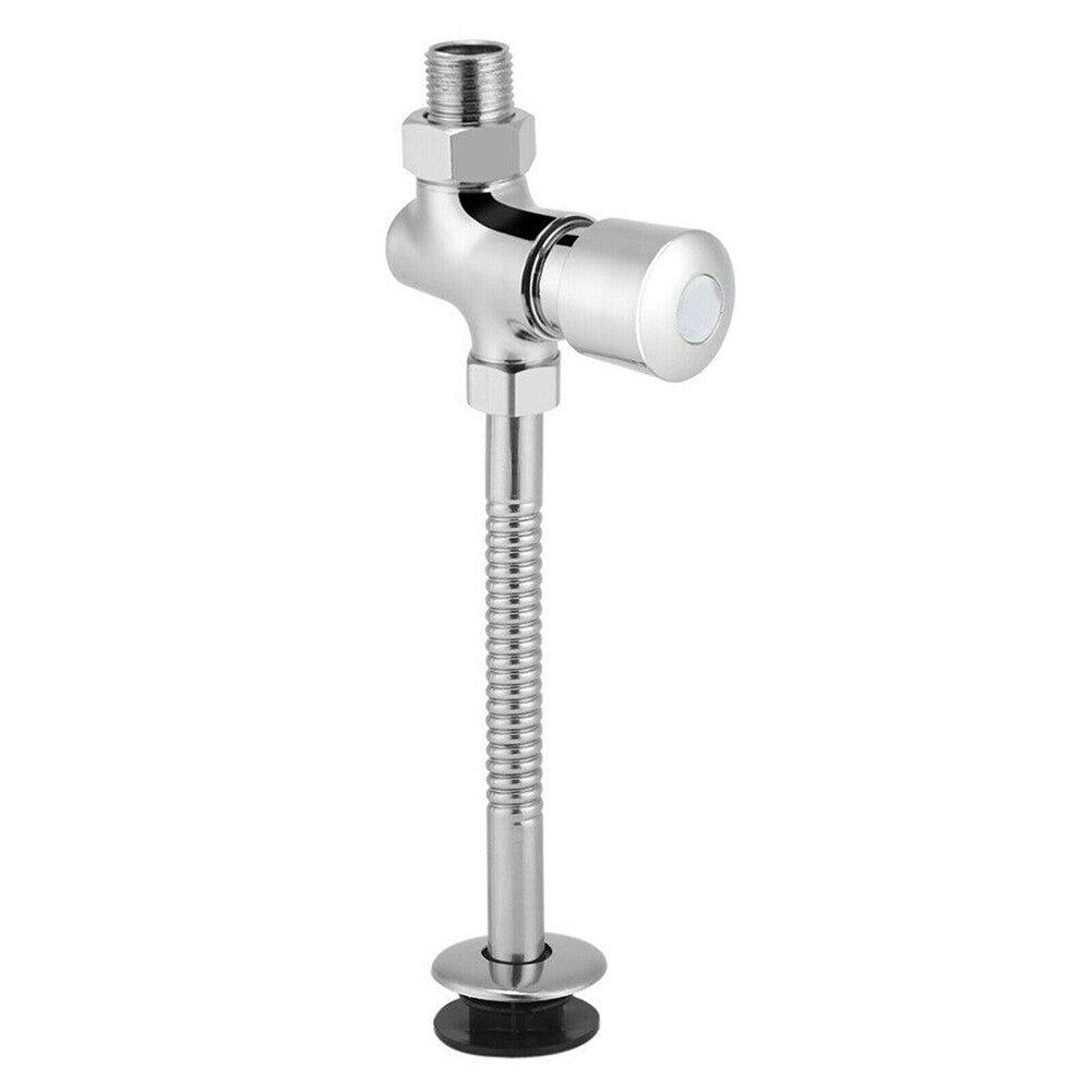 Toilets Attachments Urinal Flush Valve Alloy Automatic Hand Press Hardness