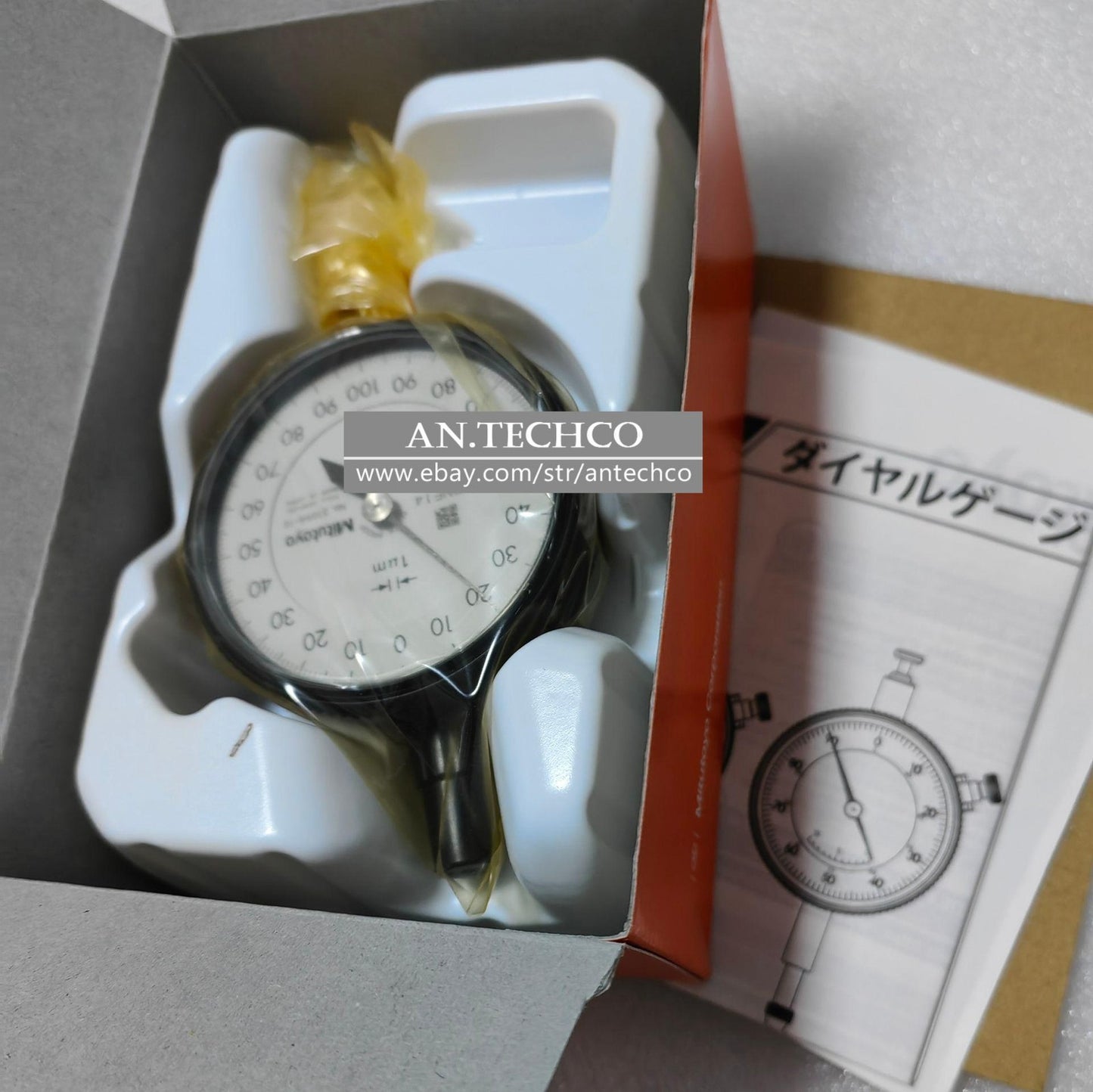 Mitutoyo 2109A-10 For Micron Dial Indicator 0-1mm 0.001mm Made in Japan