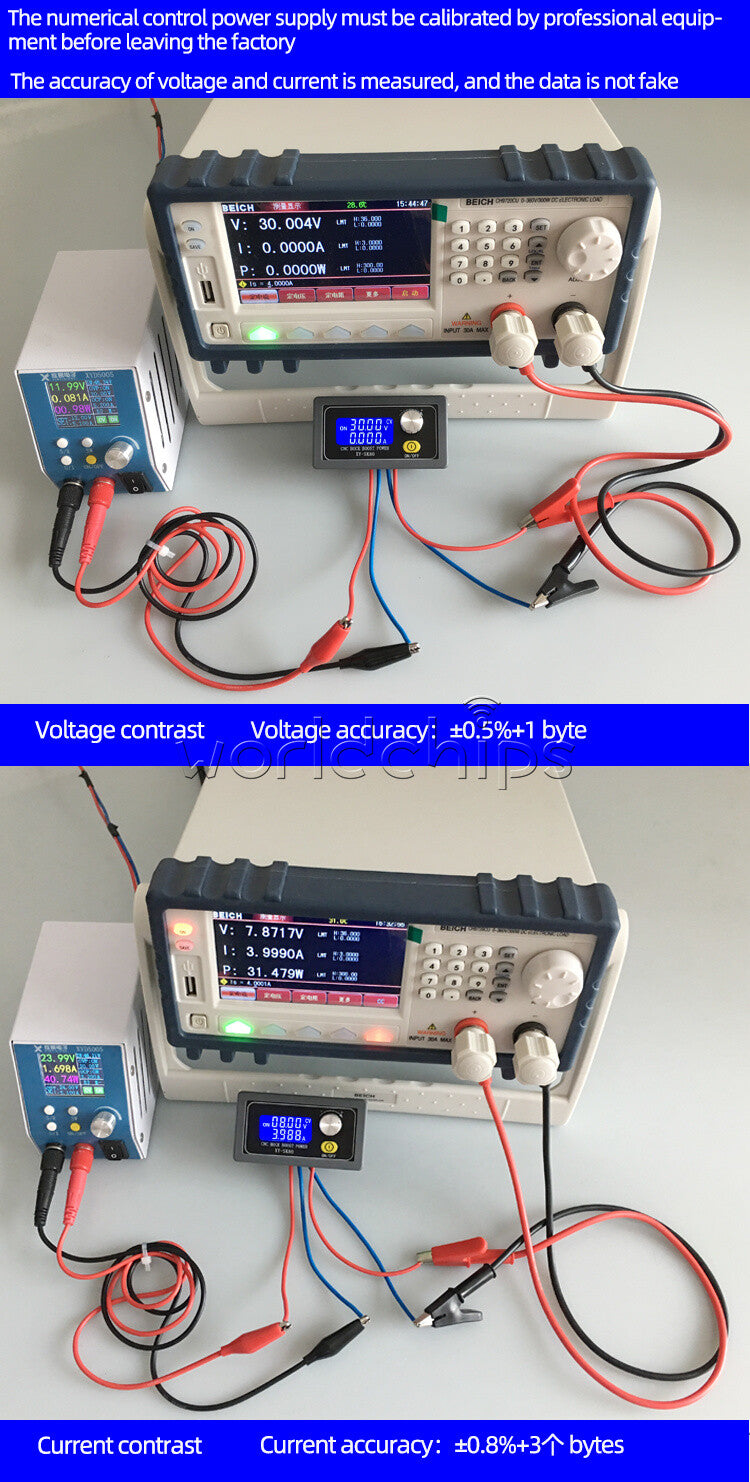 SK80 DC Adjustable Automatic Buck Boost Constant Voltage Power Supply Module