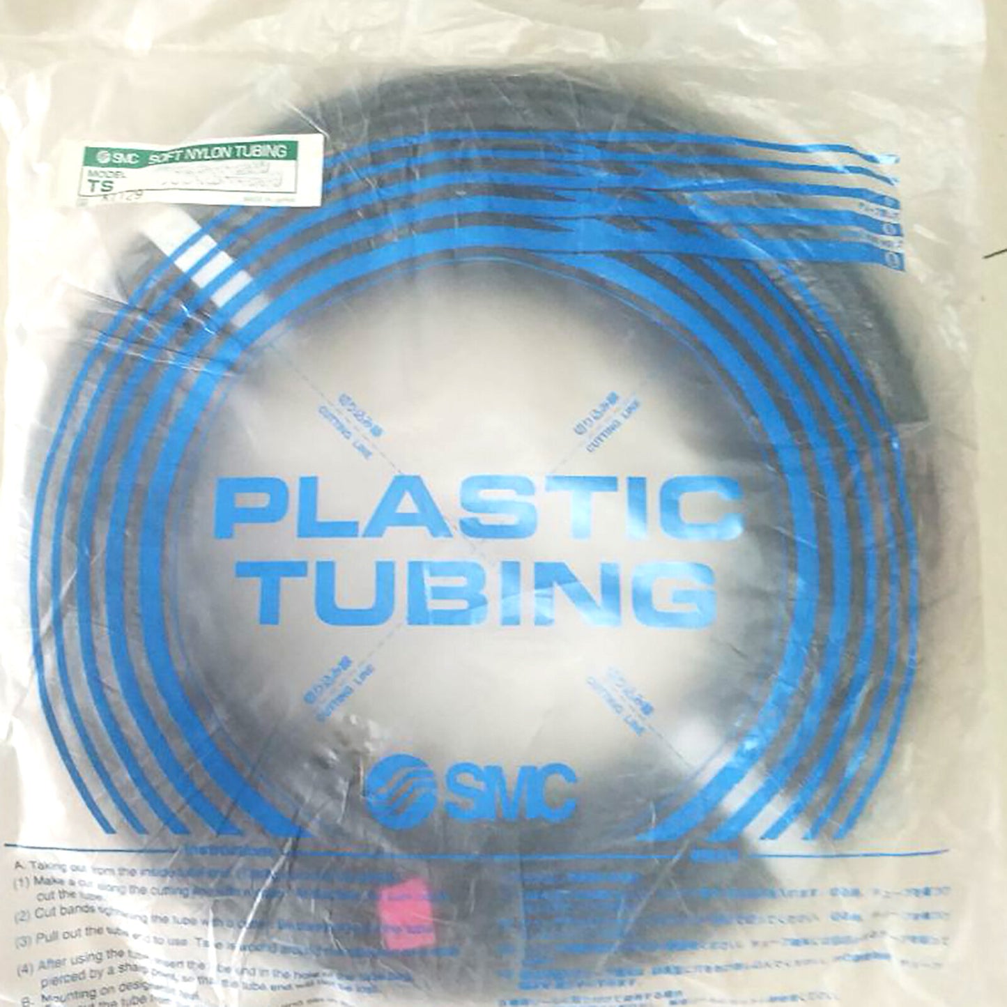 1PC SMC TS1075BU-20 Soft Nylon Tubing Air Only 10 mm in OD 7.5 mm in ID