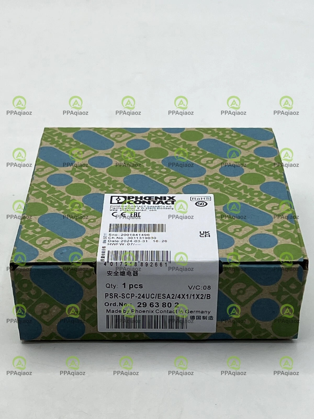 1Pcs Phoenix Contact PSR-SCP-24UC/ESA2/4X1/1X2/B 2963802 Safety Relay Free #P
