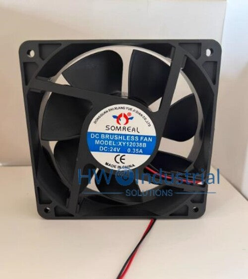 1PC SOMREAL XY12038B 24V 0.35A 12CM Welding Machine Inverter Fan