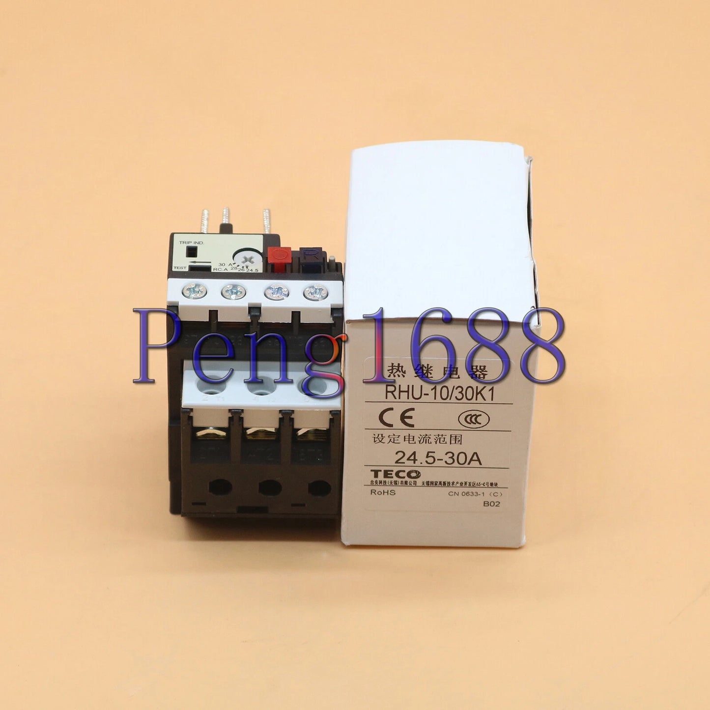 One  For TECO RHU-10/30K1 24.5-30A Thermal overload relay spot stocks #P