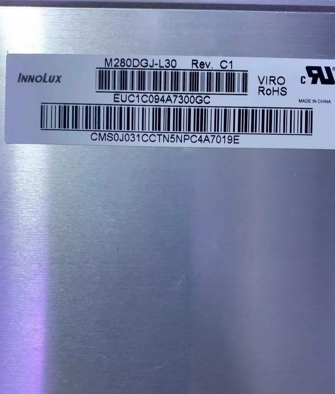 1/piece  Innolux 28-inch M280DGJ-L30 Industrial LCD Display Screen 3840*2160