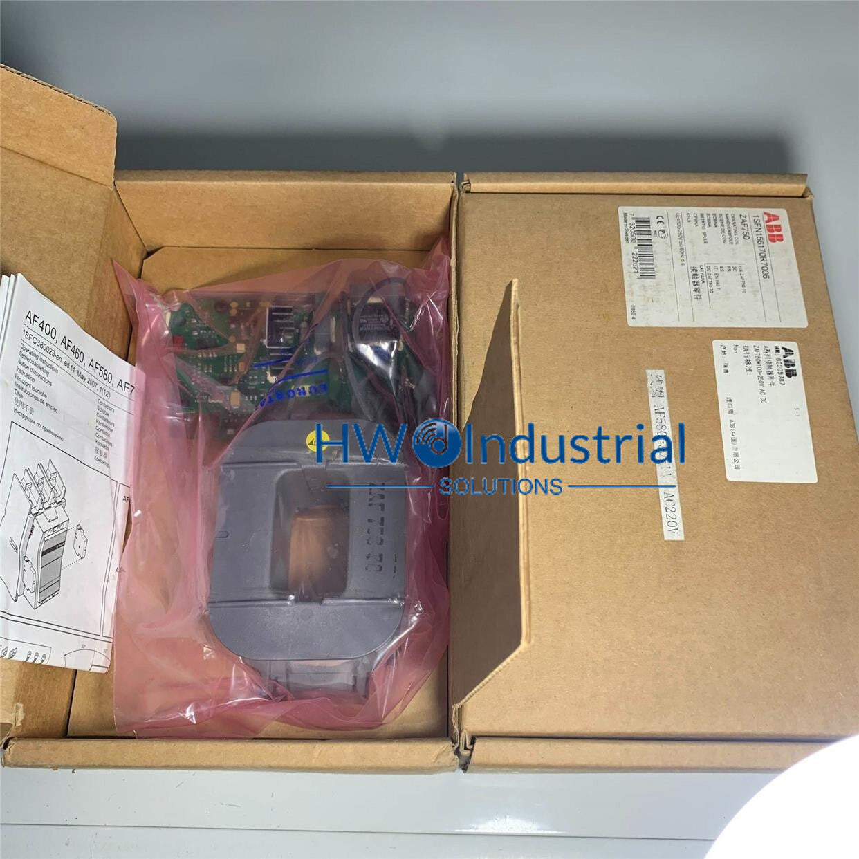 1PC  ZAF750 1SFN156170R7006 Contactor Coil + Circuit Board Expedited