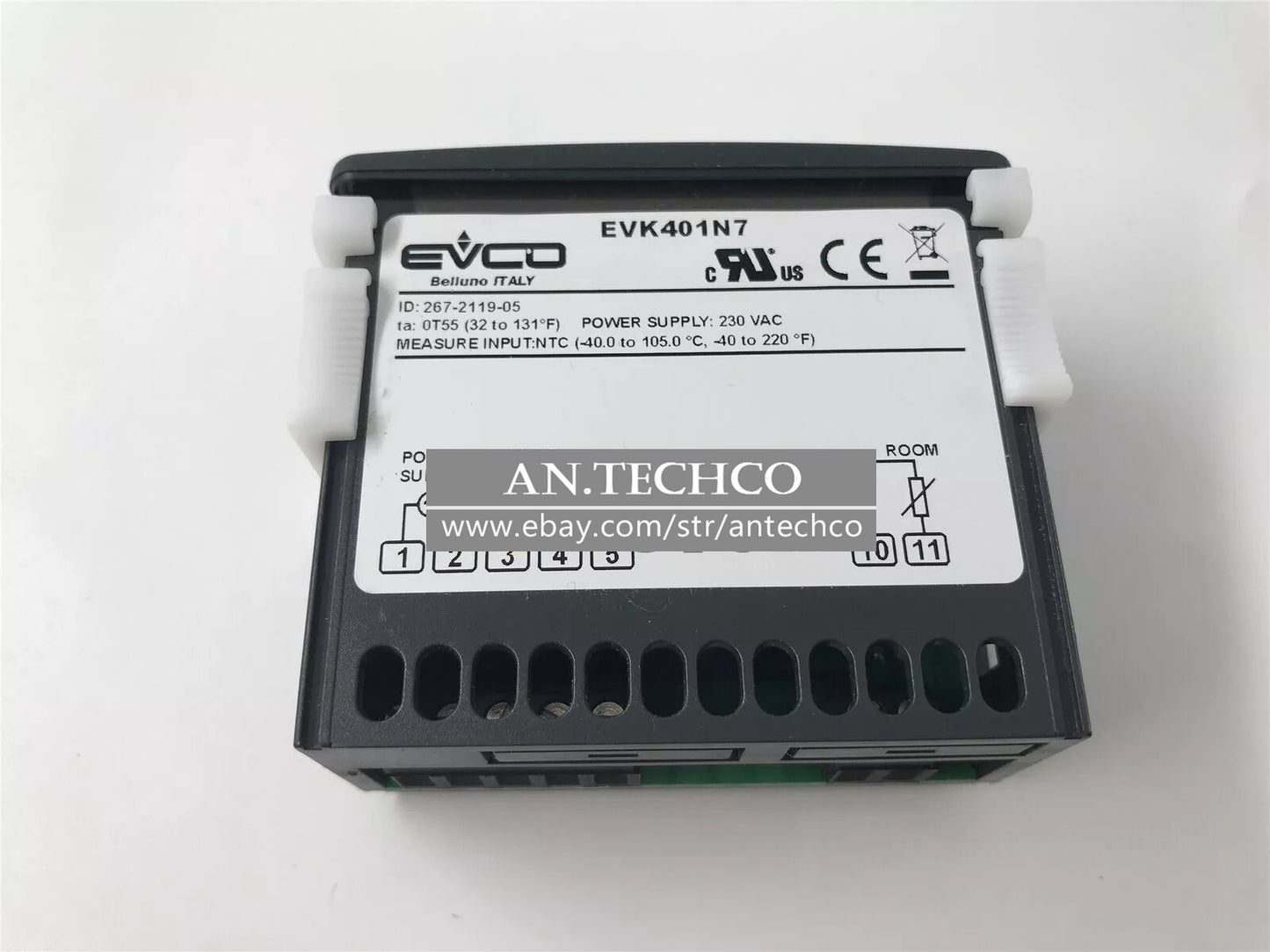 EVCO temperature controller EV3X21 replaces the EVK401N7