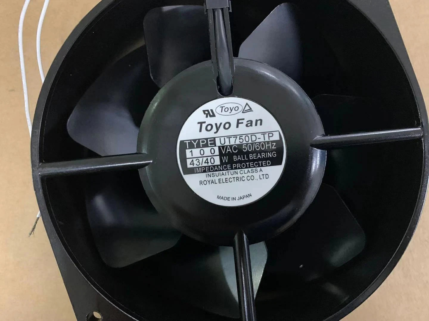 1pc TOYO UT750D-TP 100V all metal fan fan #P