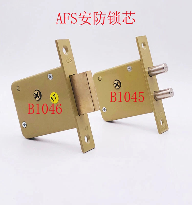 B1045/1046 I AFS Security Door Lock Mortise Lock Invisible Door Lock Cross Key