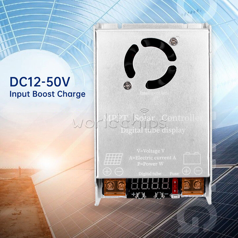 MPPT 450W Booster Solar Controller DC12-50V Step-up Charging 24V/36V/48V/60V/72V