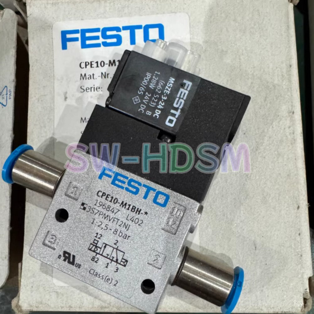 1PCS   Festo Solenoid Valve CPE10-M1BH-3GL-QS-6 196847 Freight Free