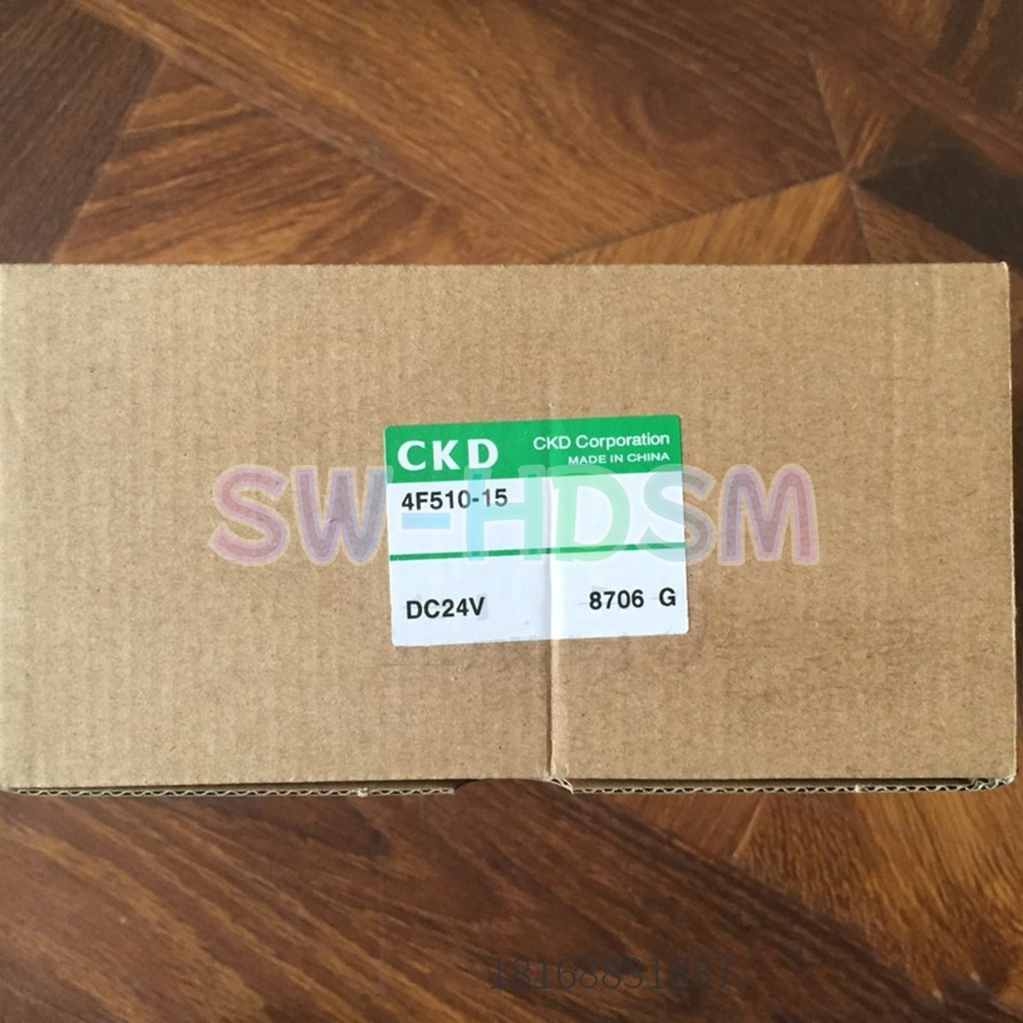 1PCS  For CKD 4F510-15 DC24V solenoid valve 4F510-15-DC24V