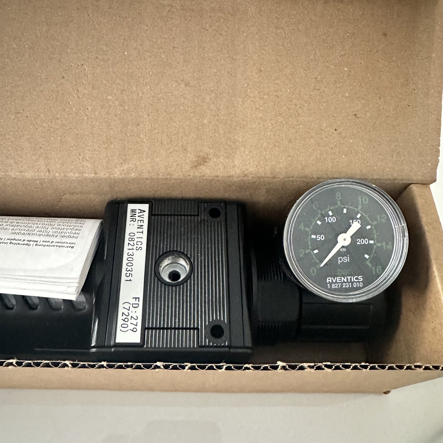 1pcs  AVENTICS Pressure Filter NL4-FRE Series 0821300351 Fast delivery