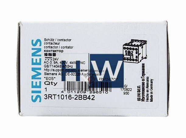 1Pc  SIE-MENS Elevator Dedicated Contactor 3RT1016-2BB42 24V