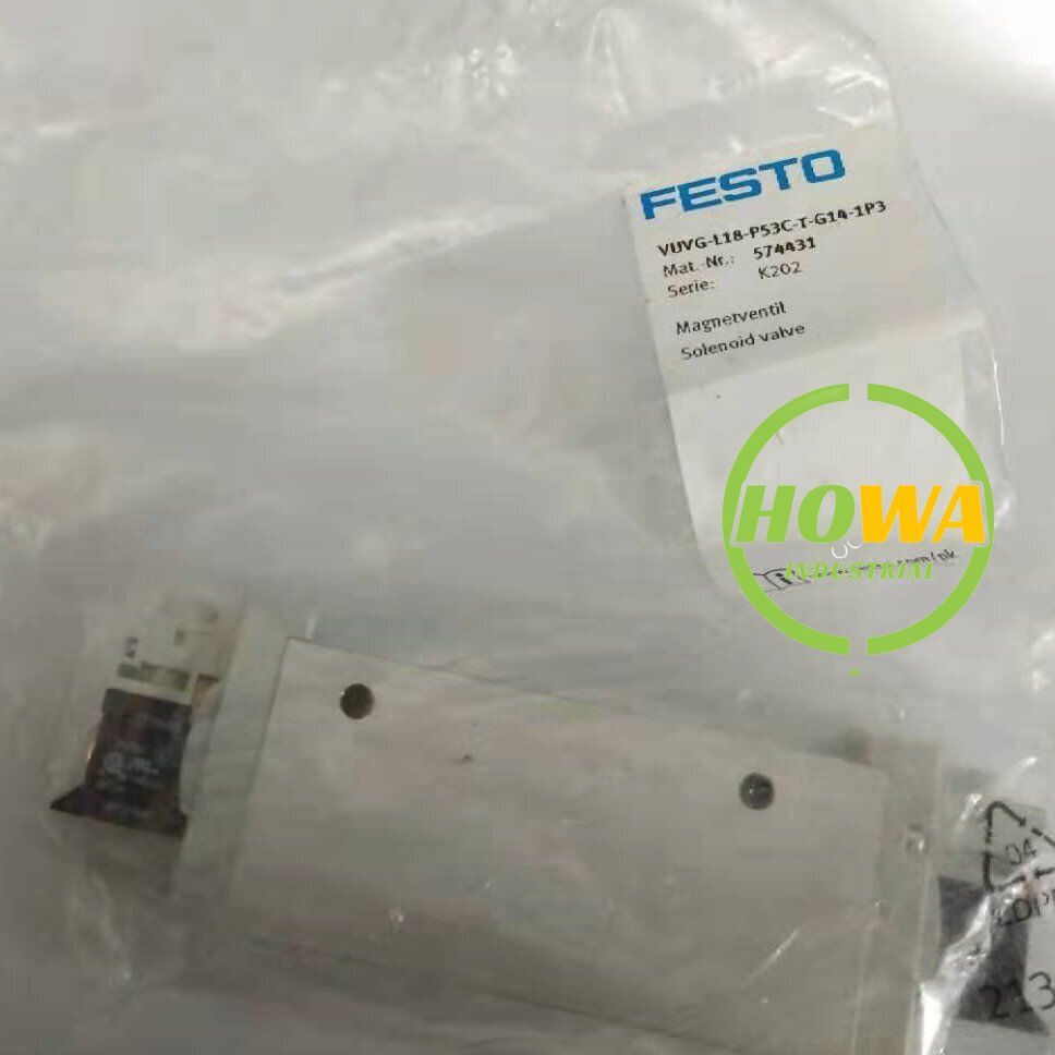 1/Piece  FESTO Solenoid Valve VUVG-L18-P53C-T-G14-1P3 574431
