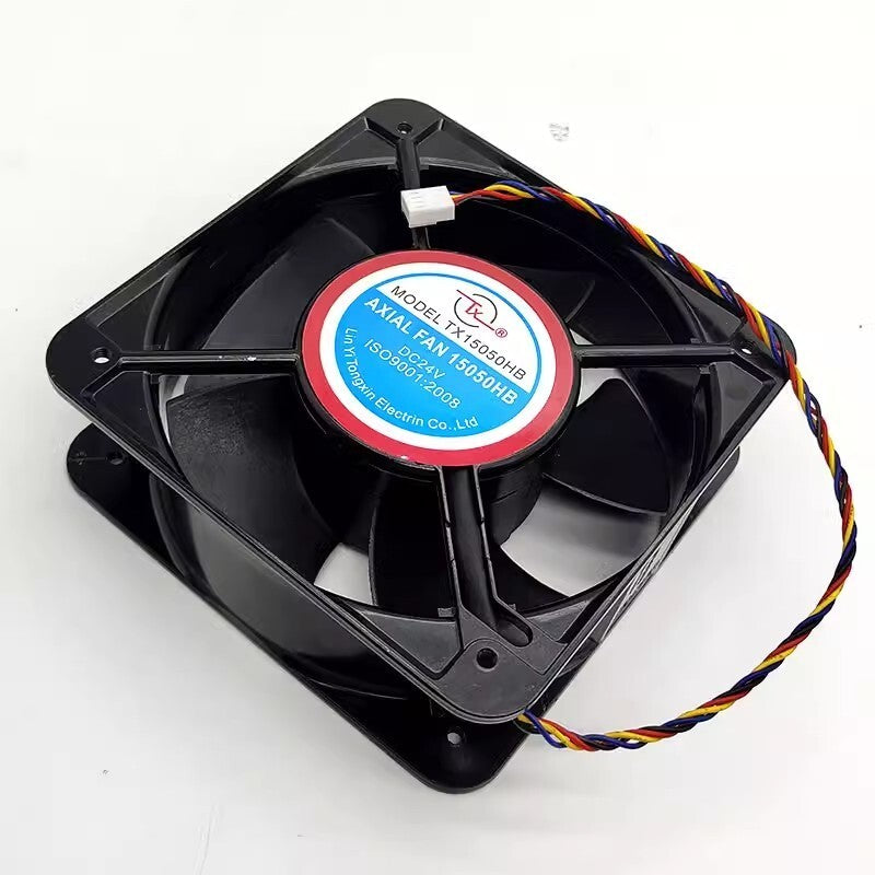 TX TX15050HB DC24V 15CM Axial Cooling Fan with Aluminum Frame